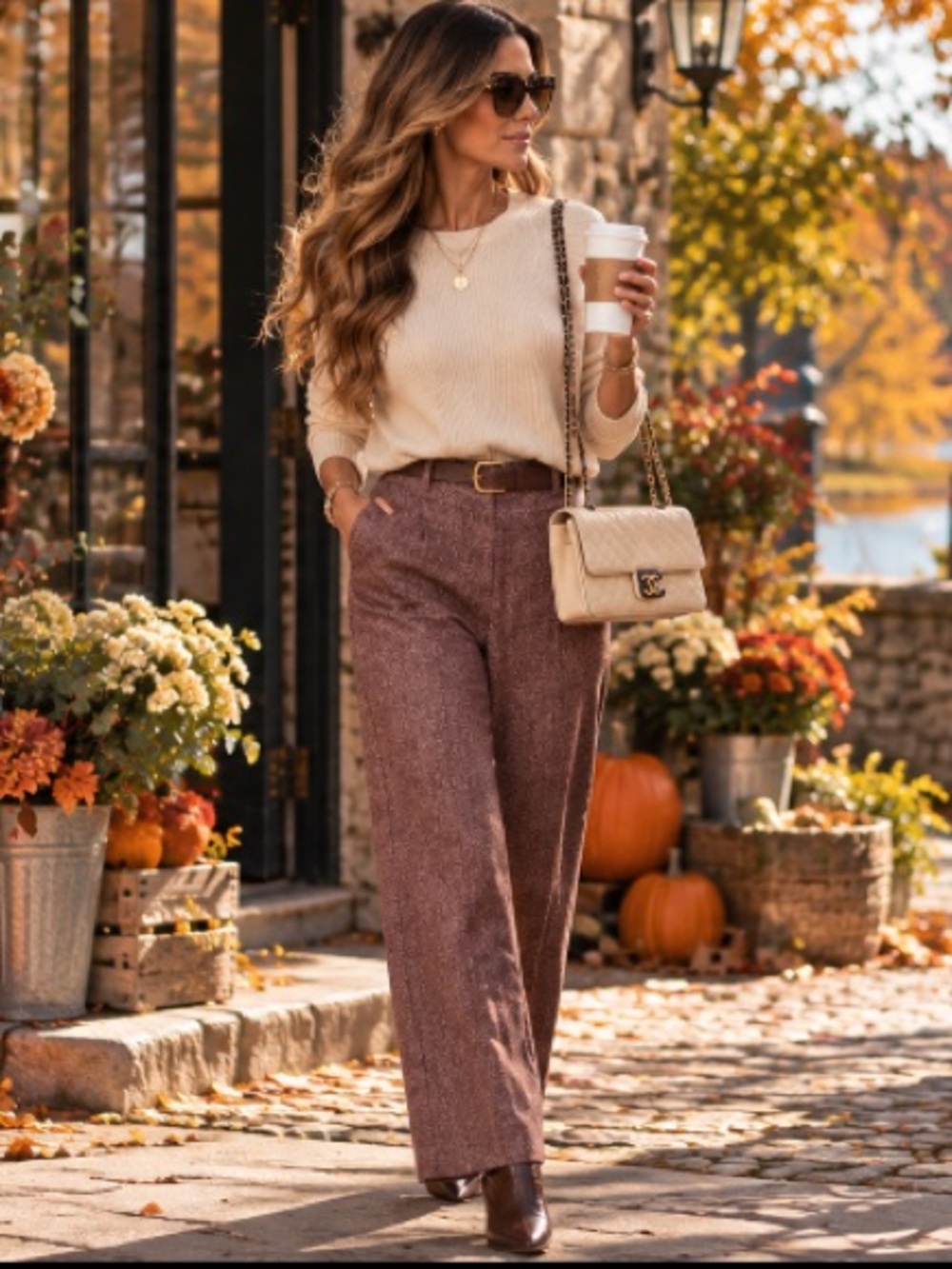 NWOT Linda Allard Ellen Tracy Heavy Wool Pants Great for Winter ❄️